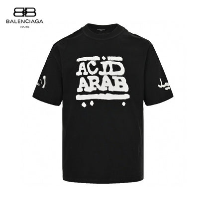 T-shirt Balenciaga Acid Arab (noir)