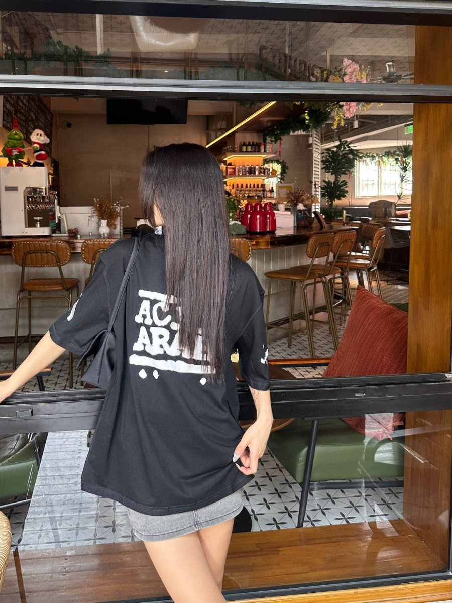 T-shirt Balenciaga Acid Arab (noir)