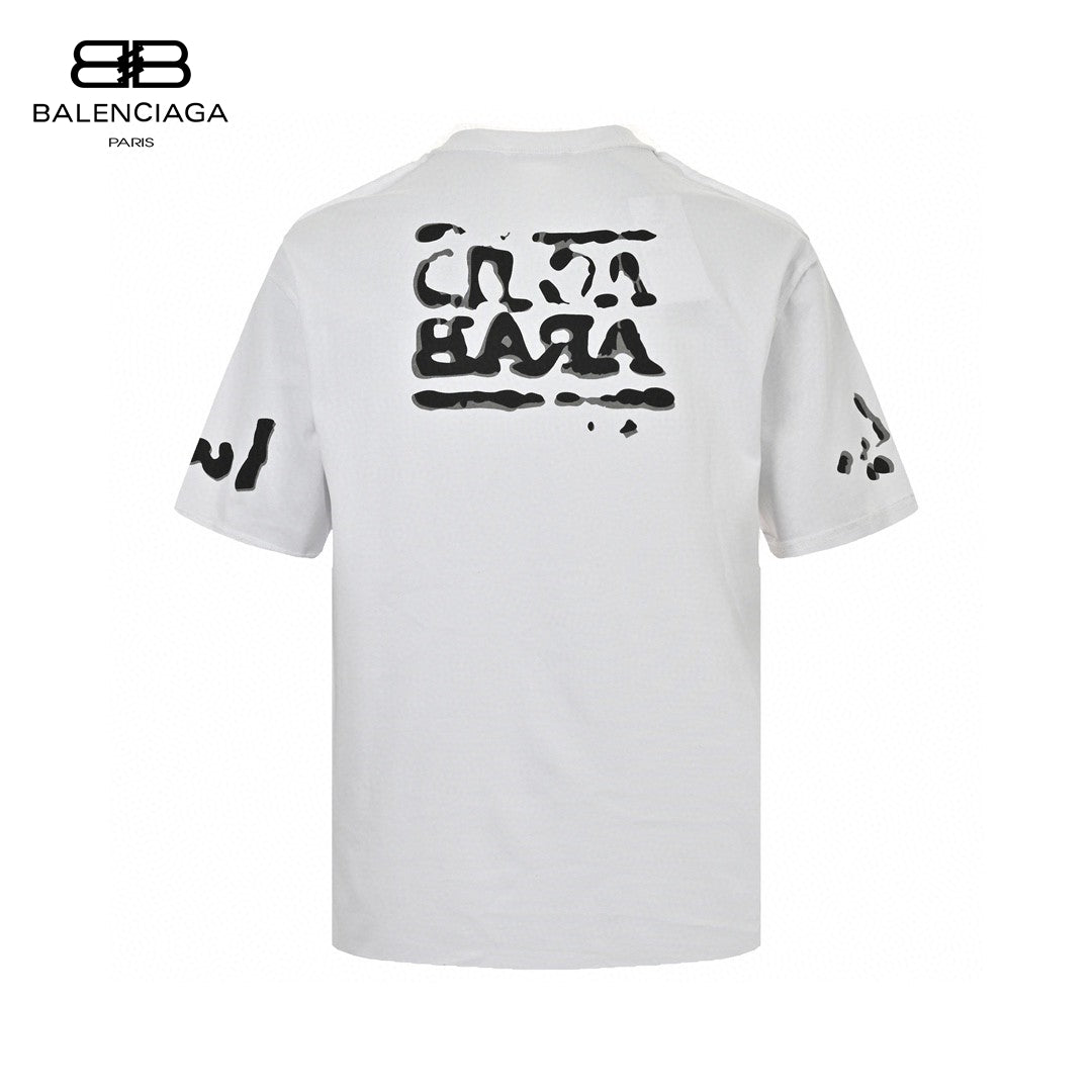 T-shirt Balenciaga Acid Arab (blanc)