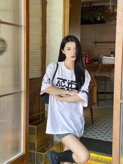 T-shirt Balenciaga Acid Arab blanc