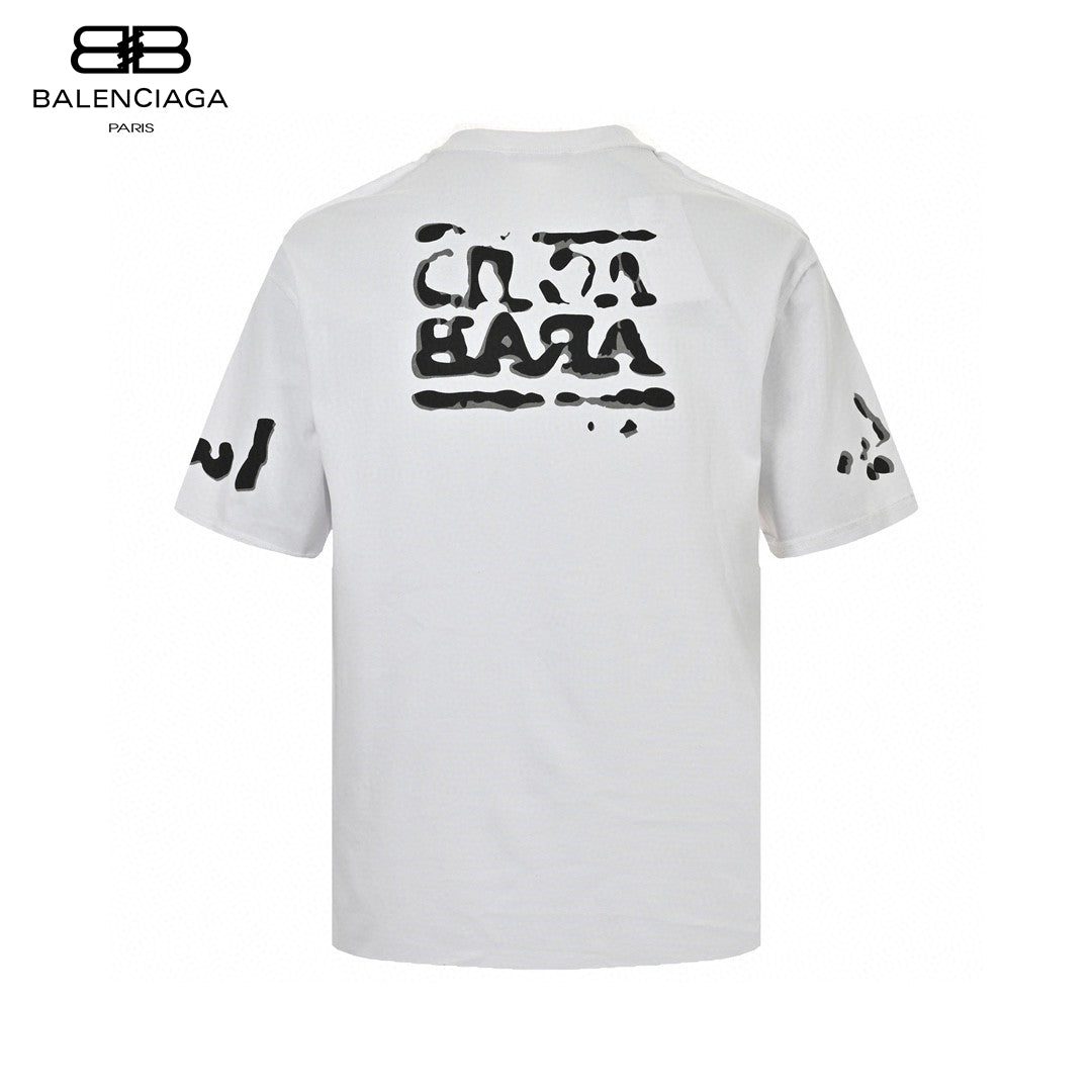 T-shirt Balenciaga Acid Arab blanc