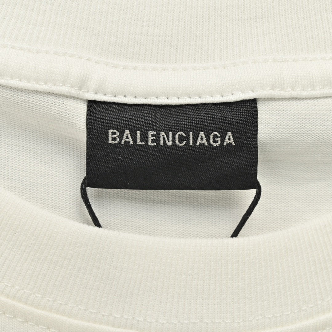 T-shirt Balenciaga à logo BB