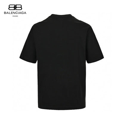 T-shirt Balenciaga à logo BB (noir)