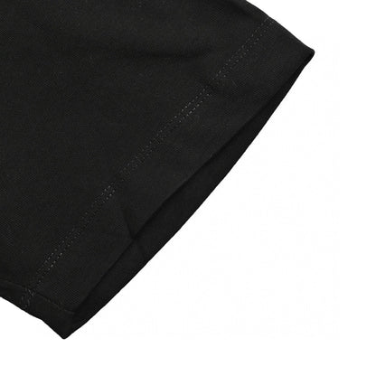 T-shirt Balenciaga à logo cristal noir