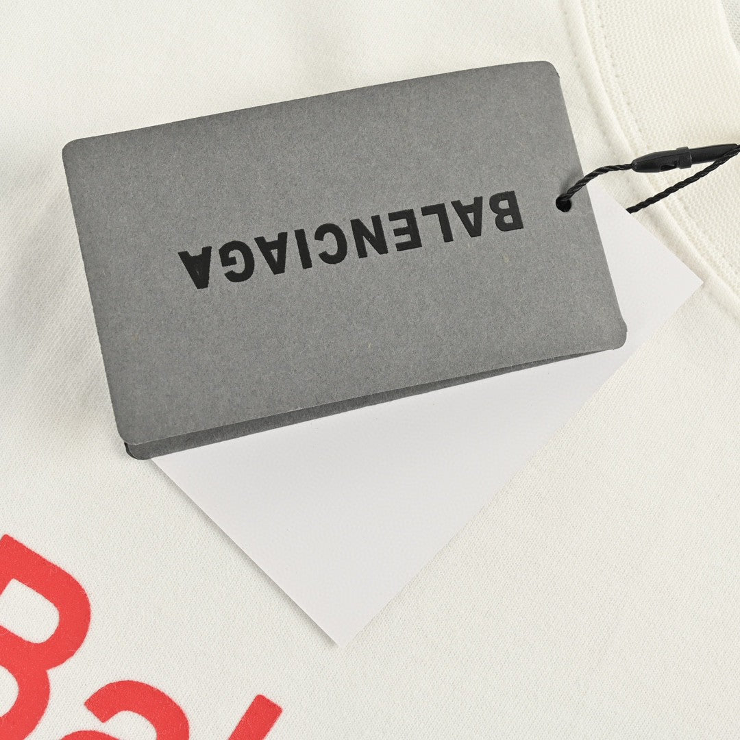 T-shirt Balenciaga Design Team (Blanc)