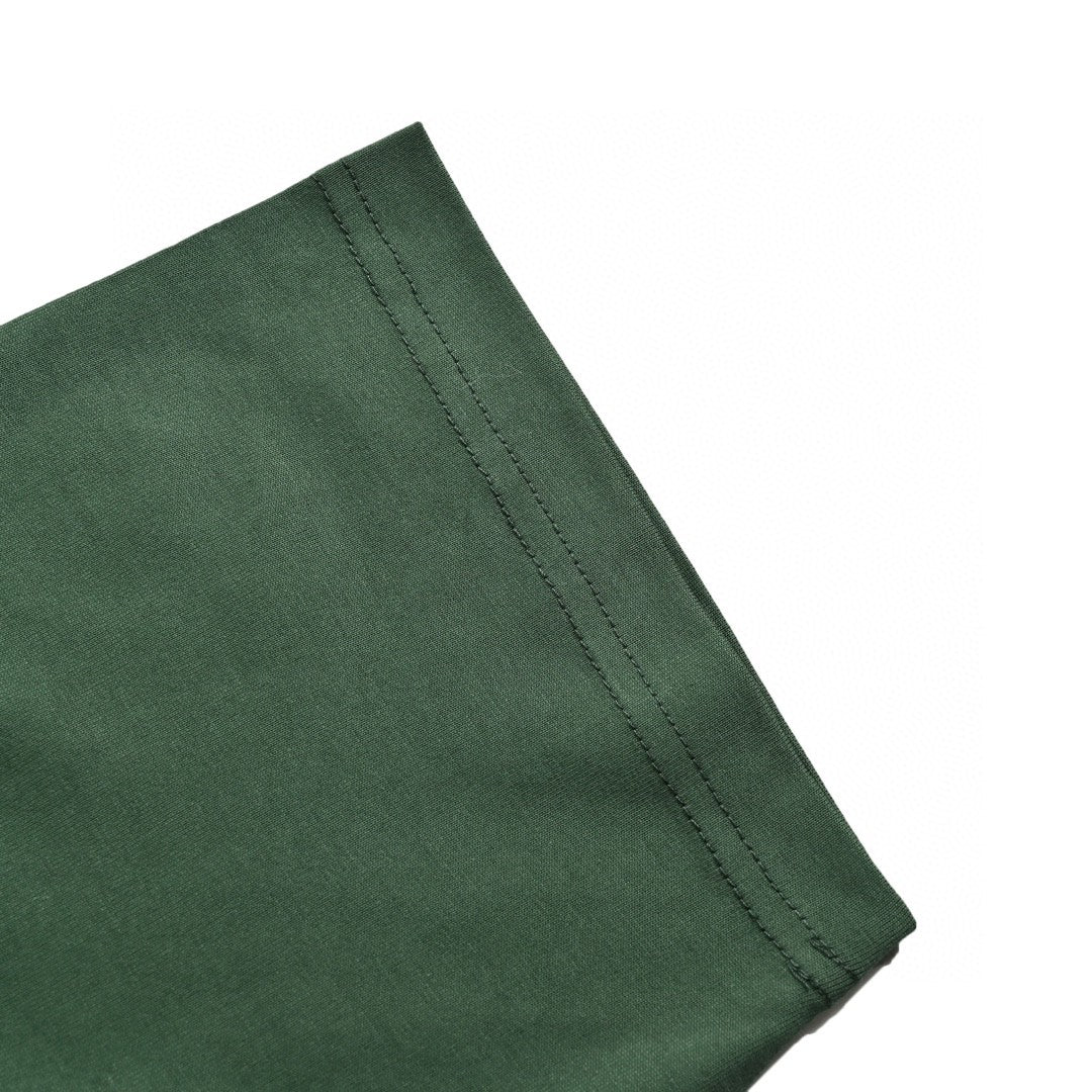 T-shirt Balenciaga à logo déformé (vert)