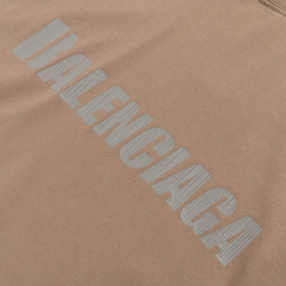 T-shirt Balenciaga à logo vieilli