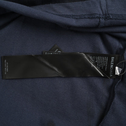 T-shirt Balenciaga à logo vieilli