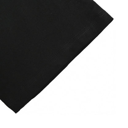 T-shirt Balenciaga à logo vieilli noir