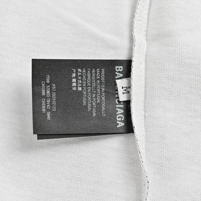 T-shirt à rayures dégradées Balenciaga