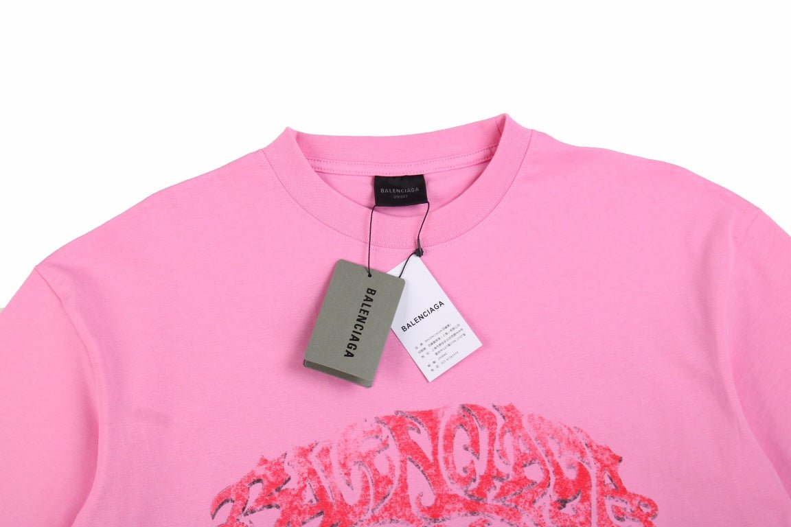 T-SHIRT BALENCIAGA GRAFFITI ROSE