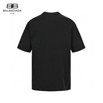 T-shirt Balenciaga à logo graphique (noir)