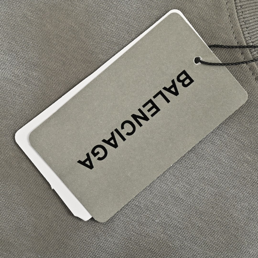 T-shirt Balenciaga gris tie-dye