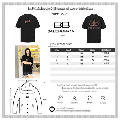 T-shirt à logo Balenciaga