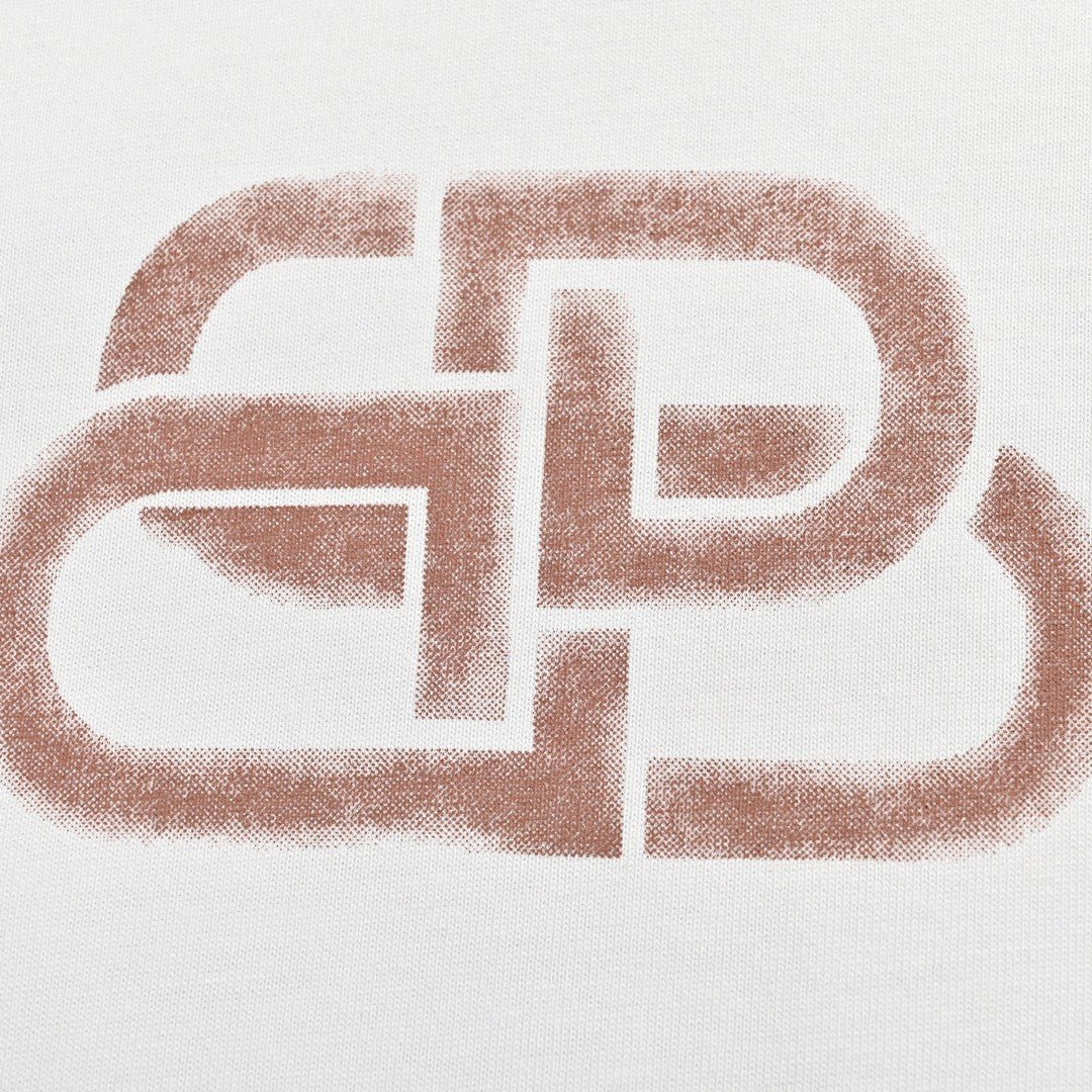 T-shirt à logo Balenciaga