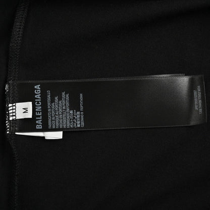 T-shirt noir Balenciaga à logo graphique multicolore