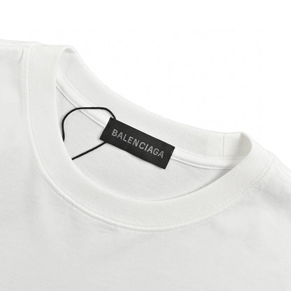 T-shirt Balenciaga multicolore à logo graphique
