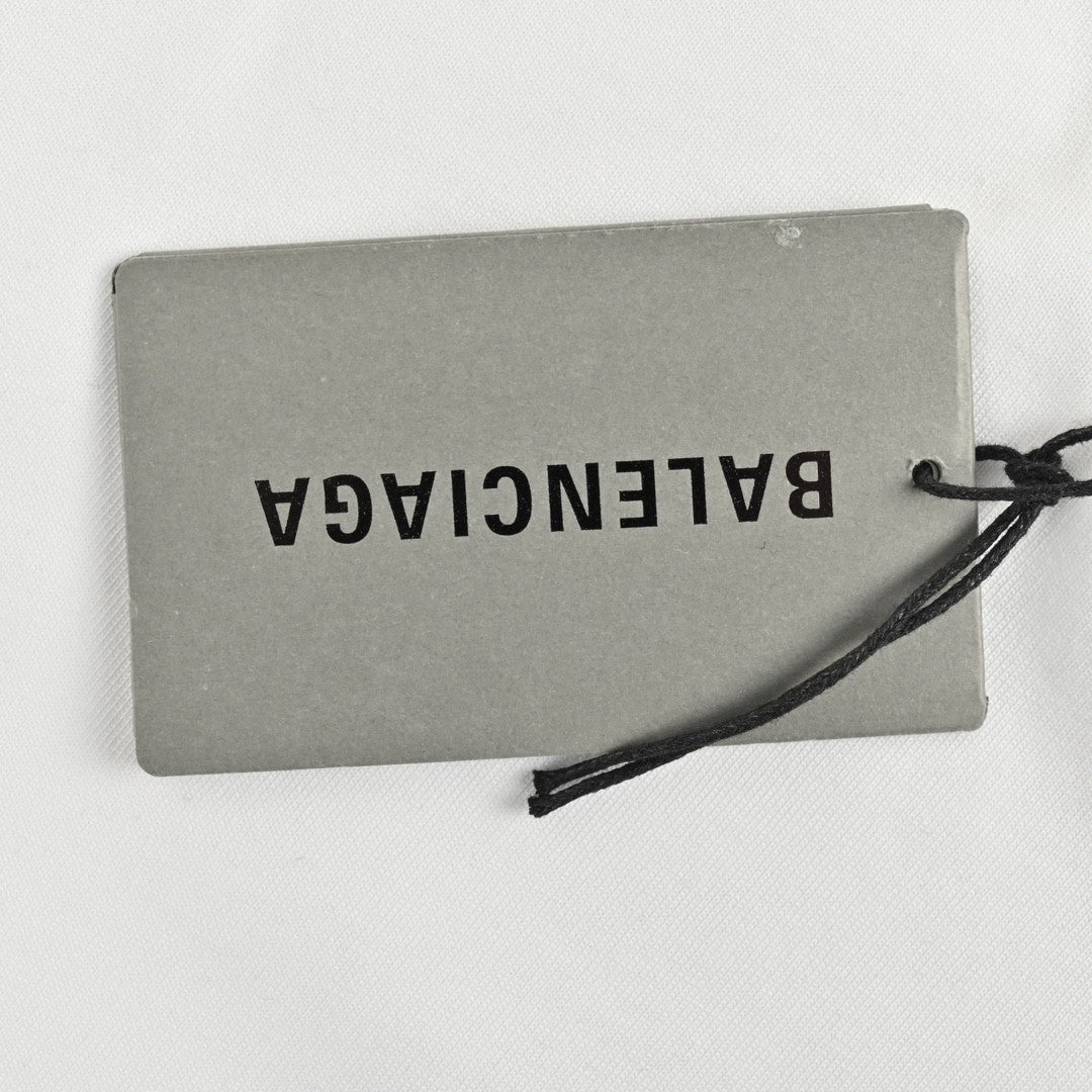 T-shirt Balenciaga multicolore à logo graphique