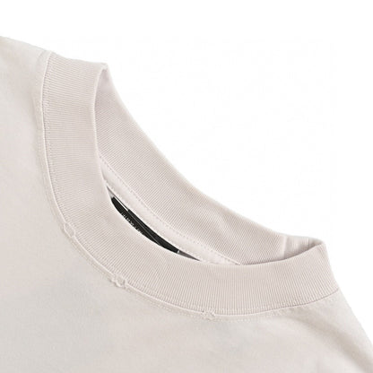 T-shirt Balenciaga à logo pastel blanc cassé