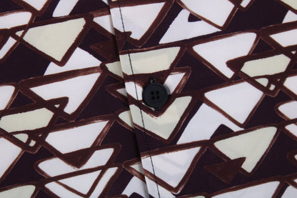 CHEMISE À MANCHES COURTES À MOTIFS BALENCIAGA