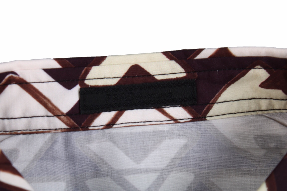 CHEMISE À MANCHES COURTES À MOTIFS BALENCIAGA