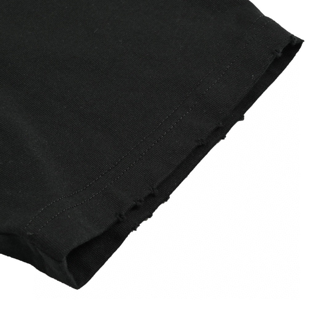 T-shirt noir de campagne politique Balenciaga