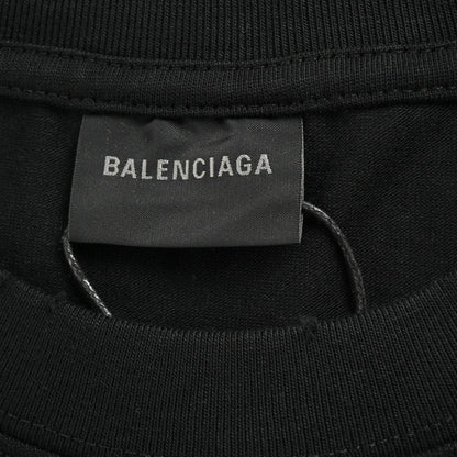 T-shirt noir de campagne politique Balenciaga