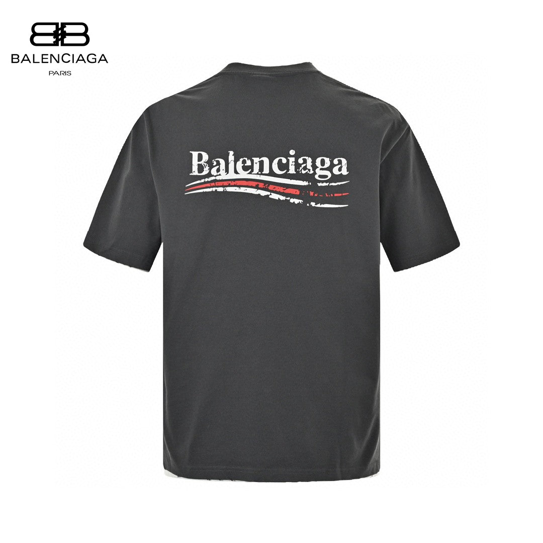 T-shirt Balenciaga pour campagne politique (gris)