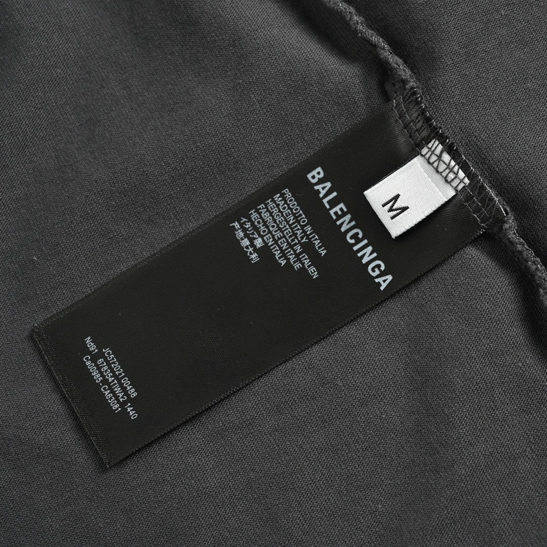 T-shirt Balenciaga pour campagne politique (gris)