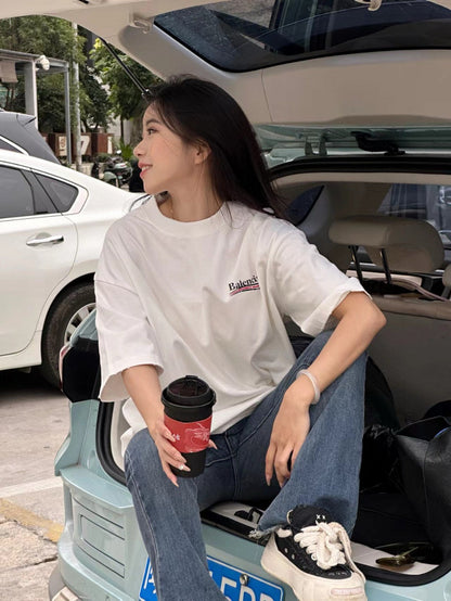 T-shirt Balenciaga pour campagne politique (blanc)