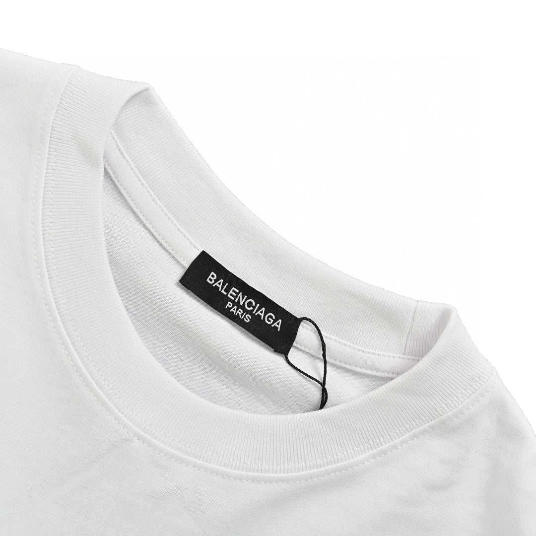 T-shirt blanc Balenciaga Save the Date