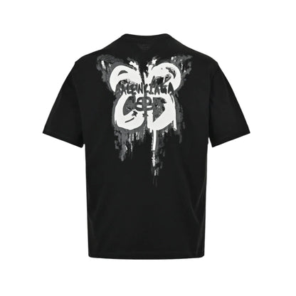 T-shirt Balenciaga à motif étoile noir