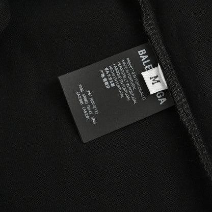 T-shirt Balenciaga à motif étoile noir