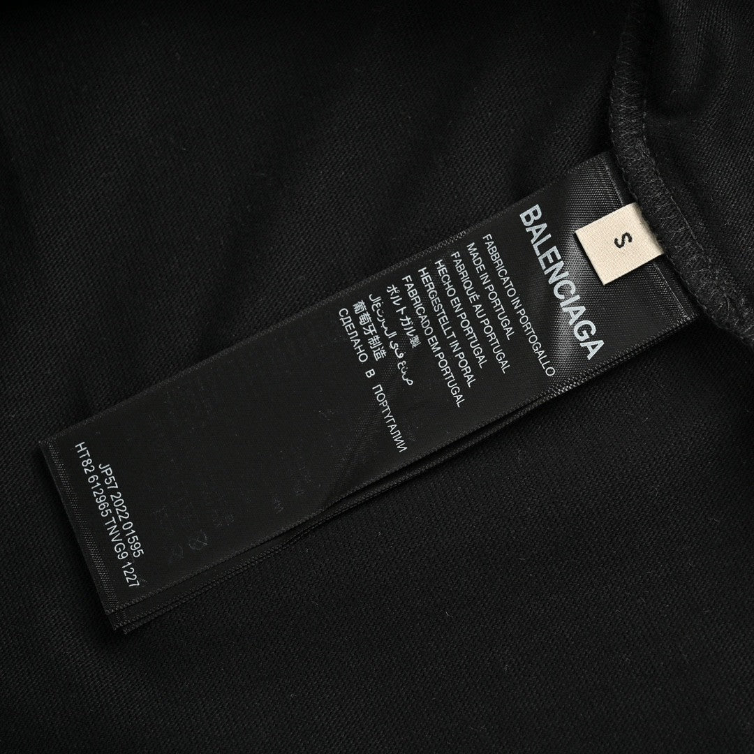 T-shirt Balenciaga - Motif code-barres