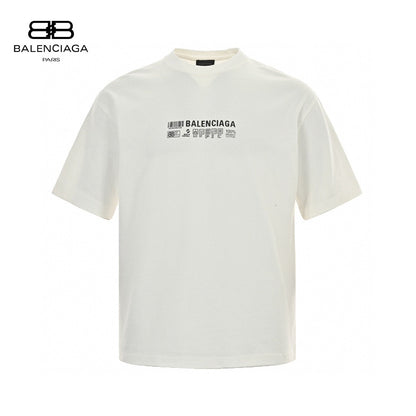 T-shirt Balenciaga - Motif code-barres