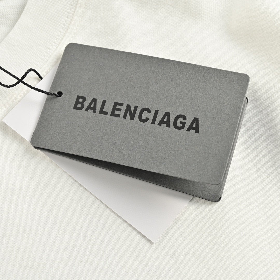 T-shirt Balenciaga - Motif code-barres