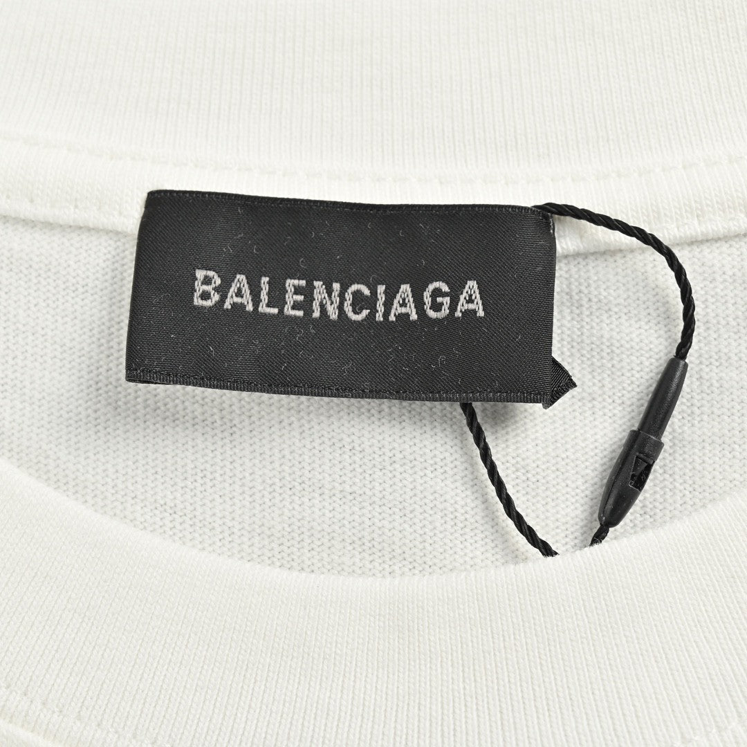 T-shirt Balenciaga - Motif code-barres