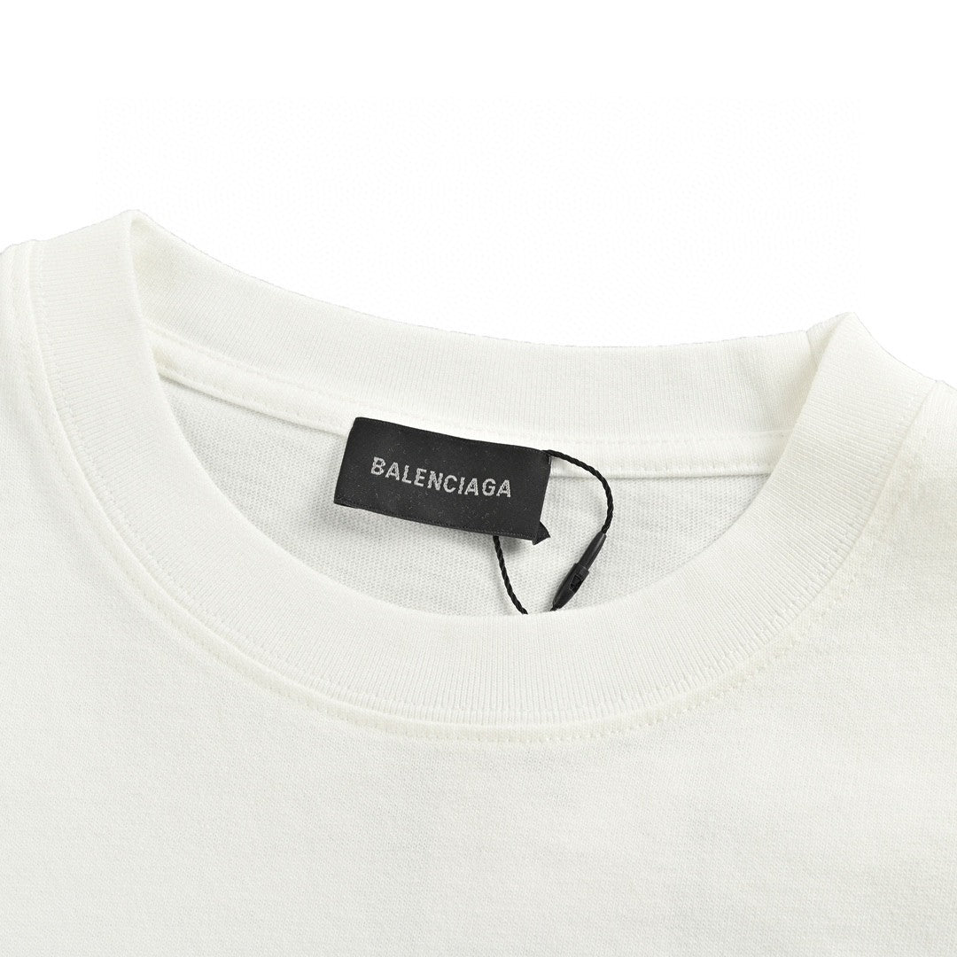 T-shirt Balenciaga - Motif code-barres