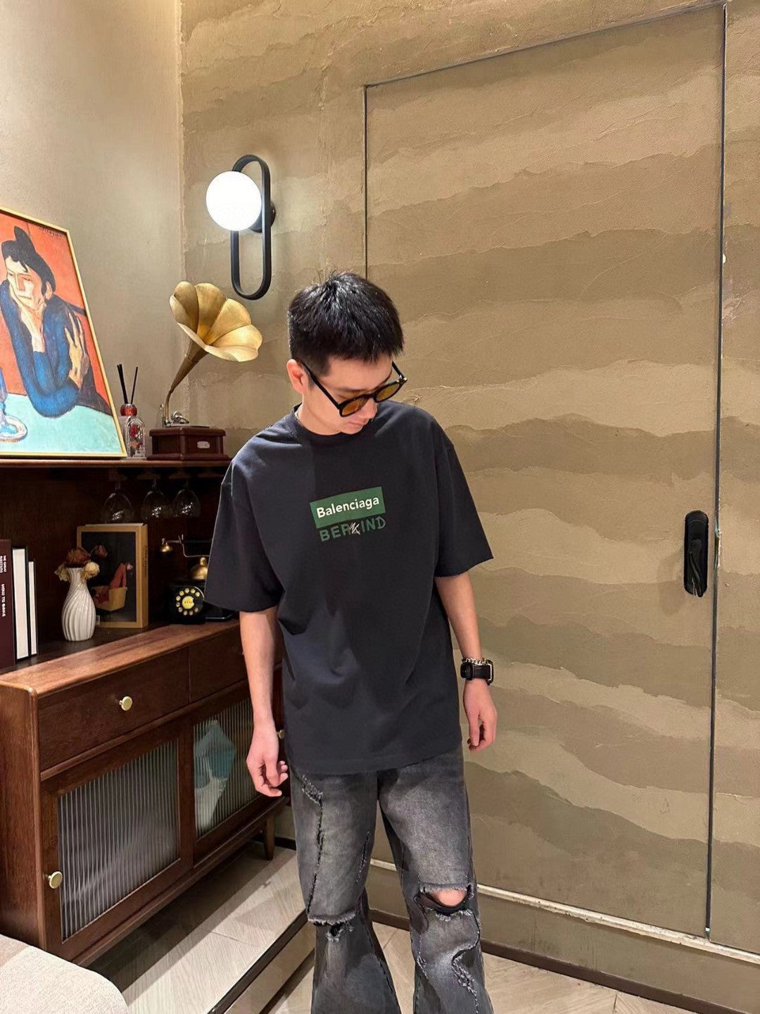 T-shirt Balenciaga - Motif Berlin