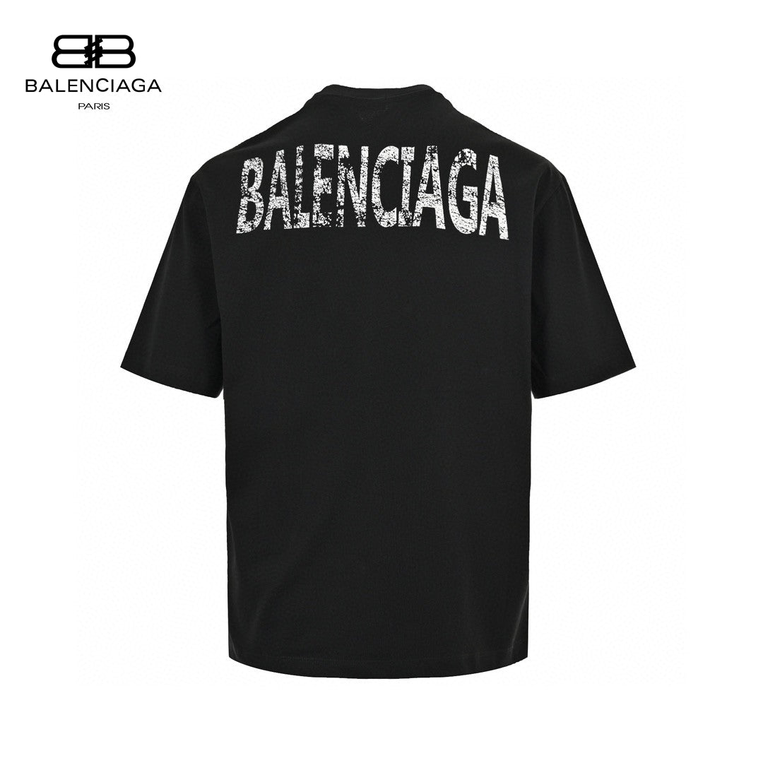 T-shirt Balenciaga - Logo vieilli