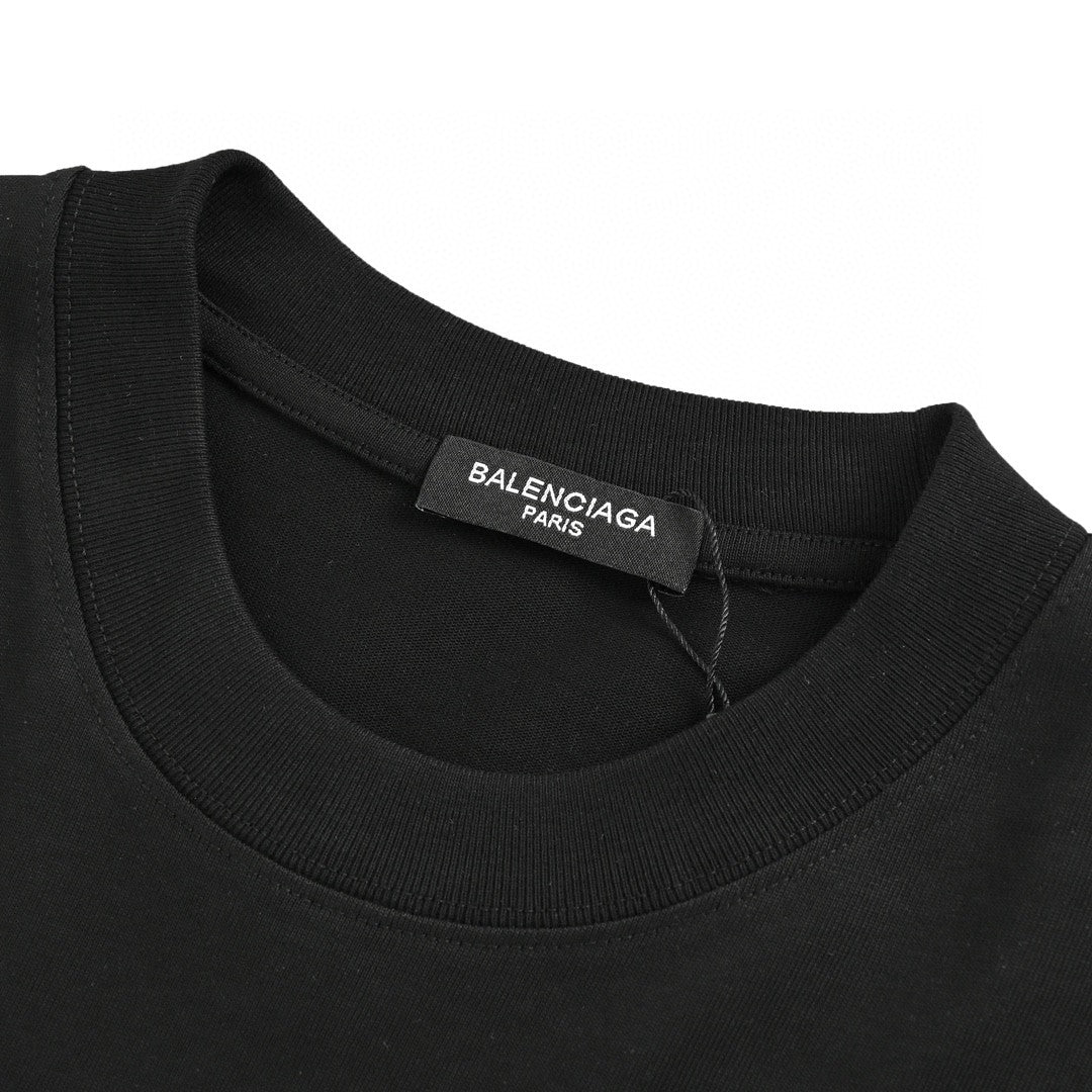 T-shirt Balenciaga - Logo vieilli