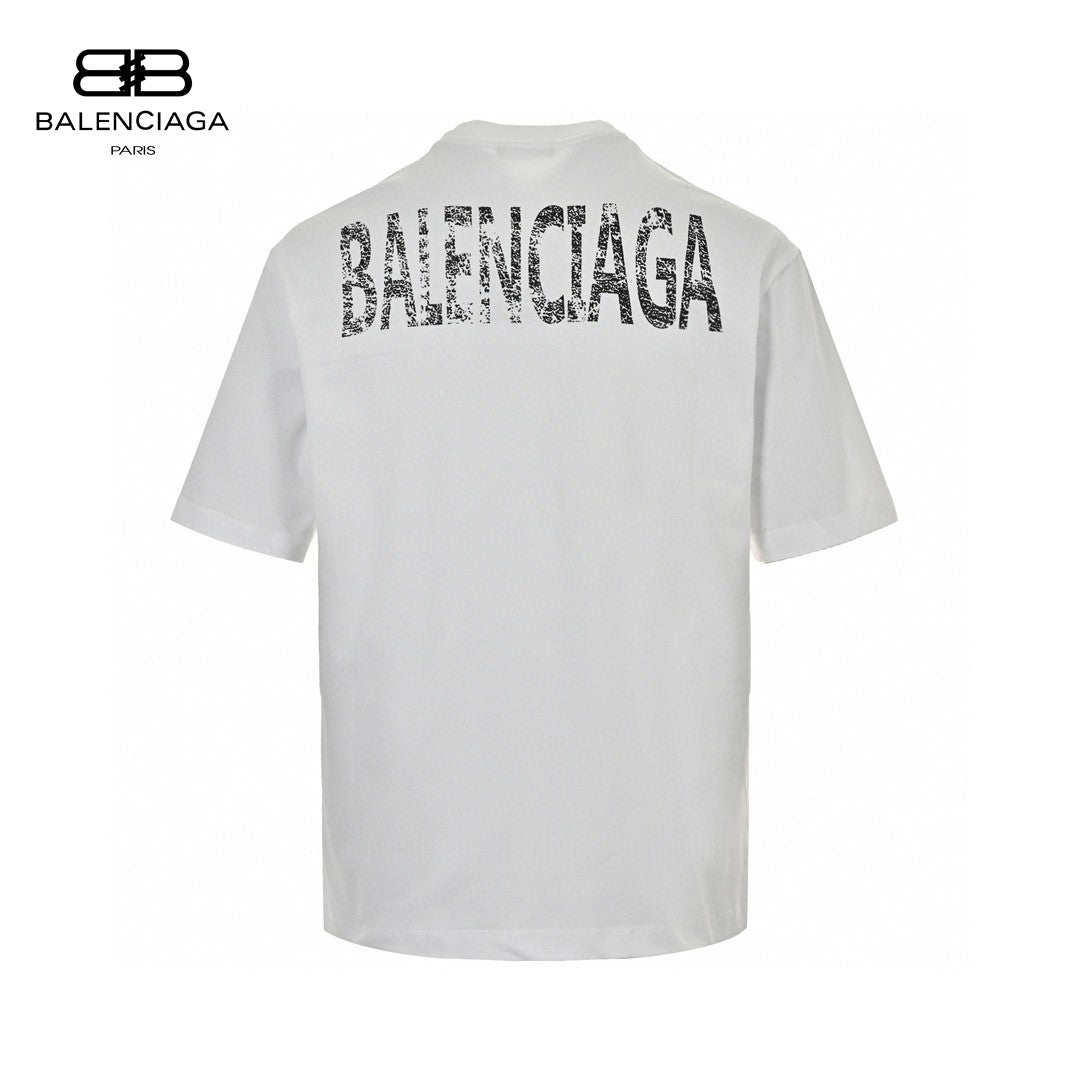 T-shirt Balenciaga - Logo vieilli