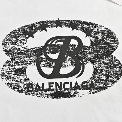T-shirt Balenciaga - Logo vieilli