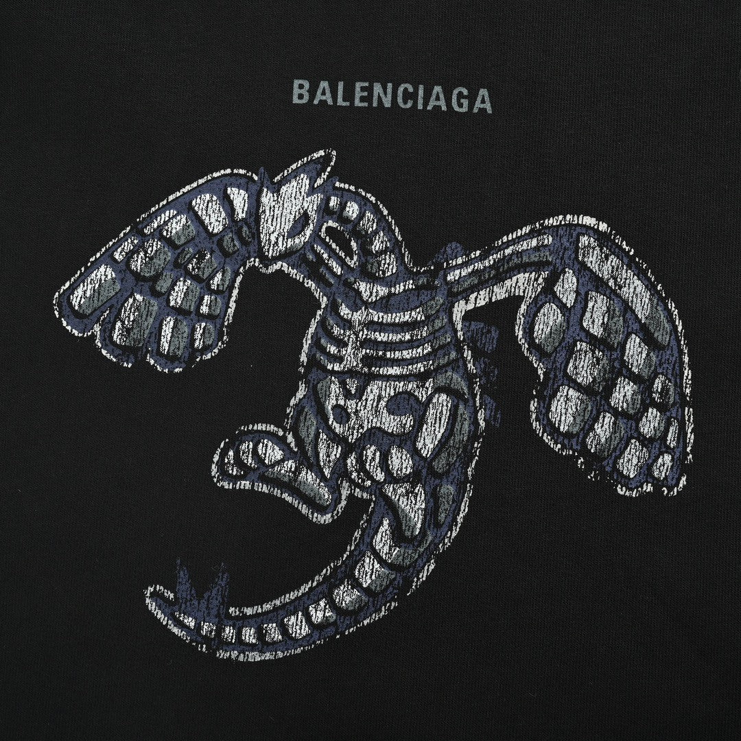 T-shirt Balenciaga - Motif homard