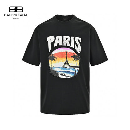 T-shirt Balenciaga - Motif Paris