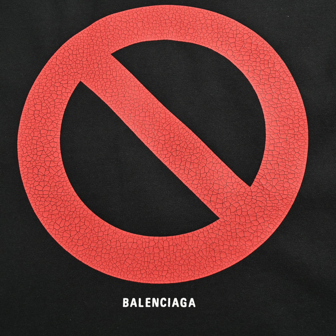 T-shirt Balenciaga - Symbole de la Prohibition