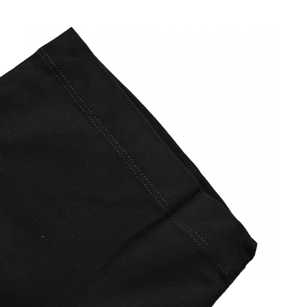 T-shirt Balenciaga à logo ruban (noir)