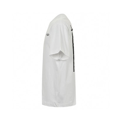 T-shirt blanc Balenciaga à motif audacieux