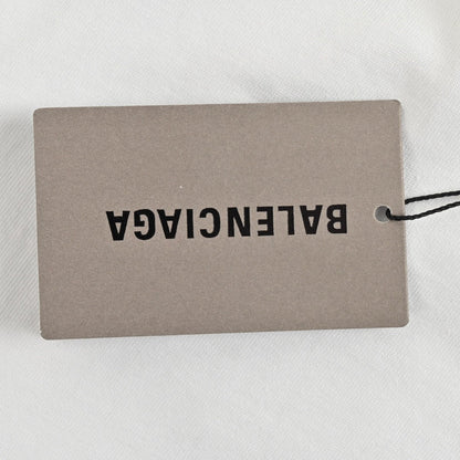 T-shirt blanc Balenciaga à motif audacieux