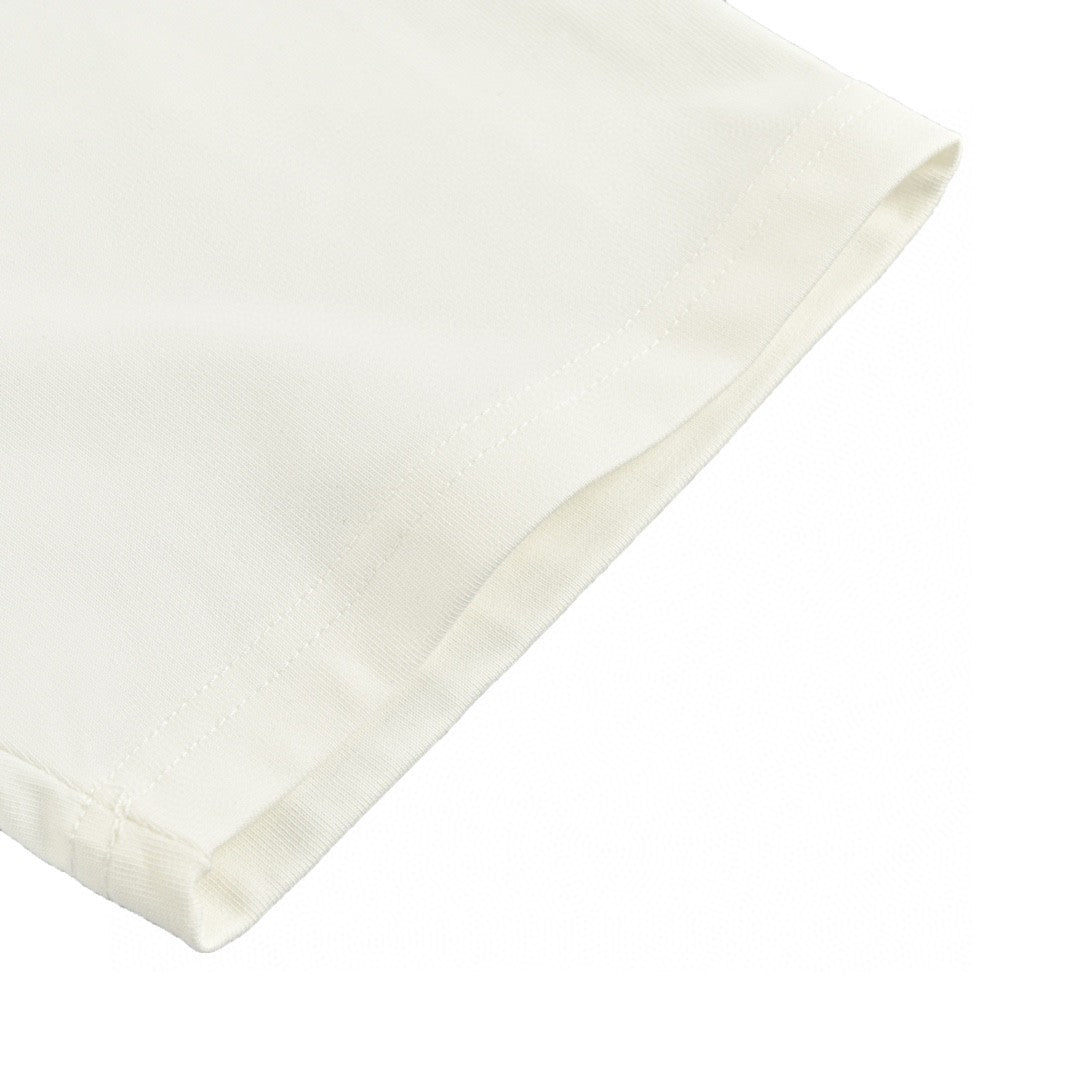 T-shirt blanc Balenciaga avec motif Paris